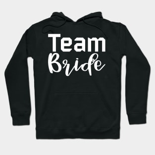 Team Bride. She Said Yes. Cute Bride To Be Design Hoodie